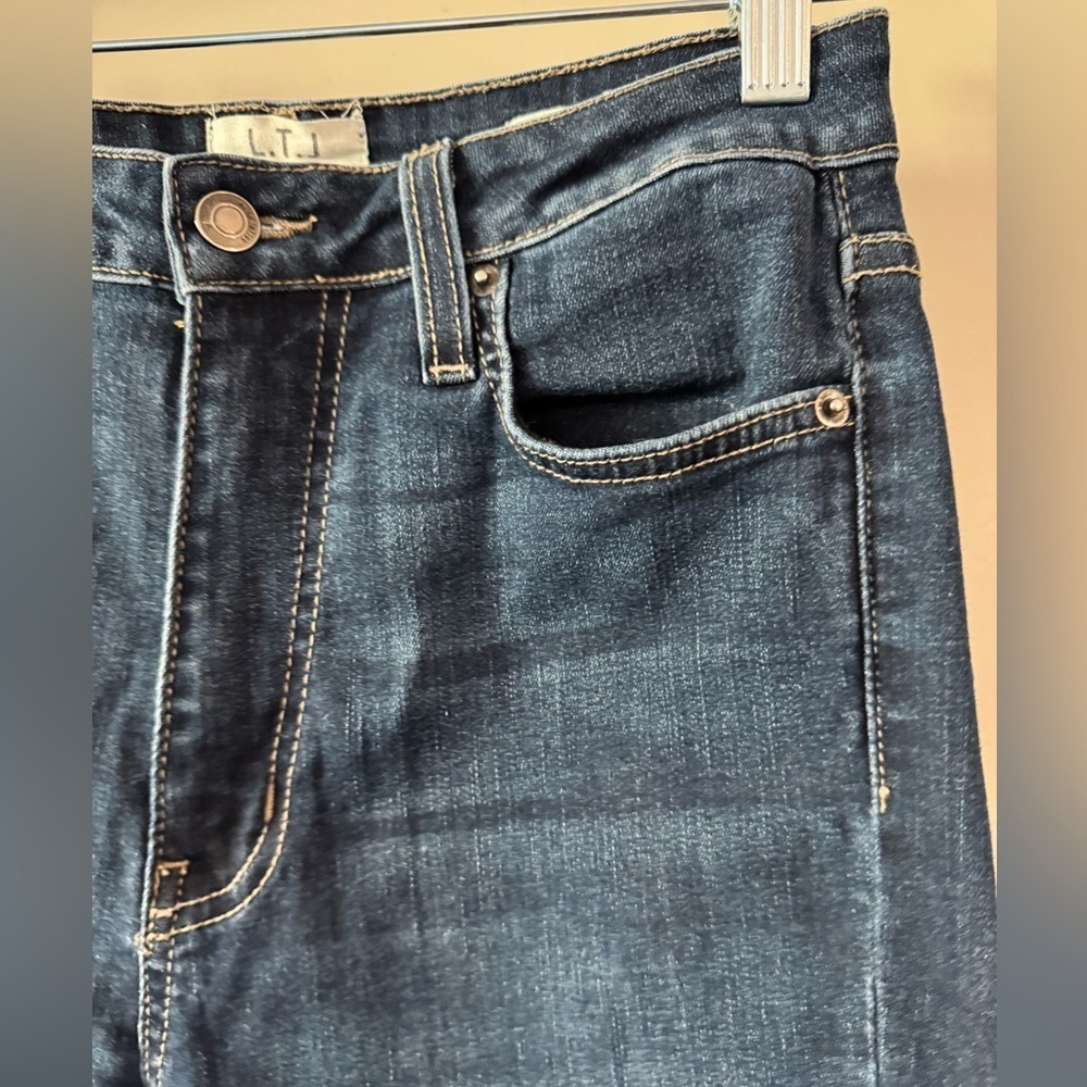 LTJ Letter to Juliet l Amore High Rise Skinny Raw Frayed Hem Jeans l 29 - Picture 2 of 9